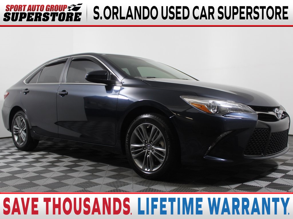 Pre Owned 2017 Toyota Camry Se 4d Sedan In Orlando Bt449589 Sport Pre Owned 2017 Toyota Camry Se